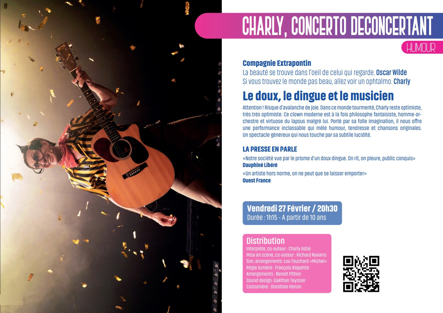 Présentation Charly, concerto déconcertant Présentation Charly, concerto déconcertant